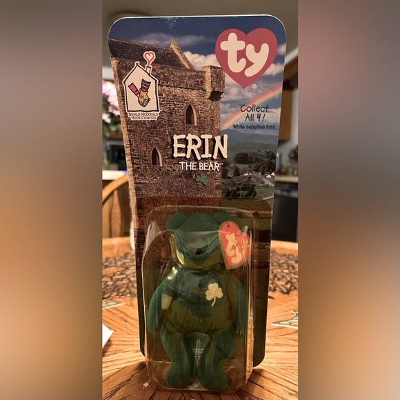 TY Beanie Baby from McDonald’s “Erin” - Picture 1 of 2